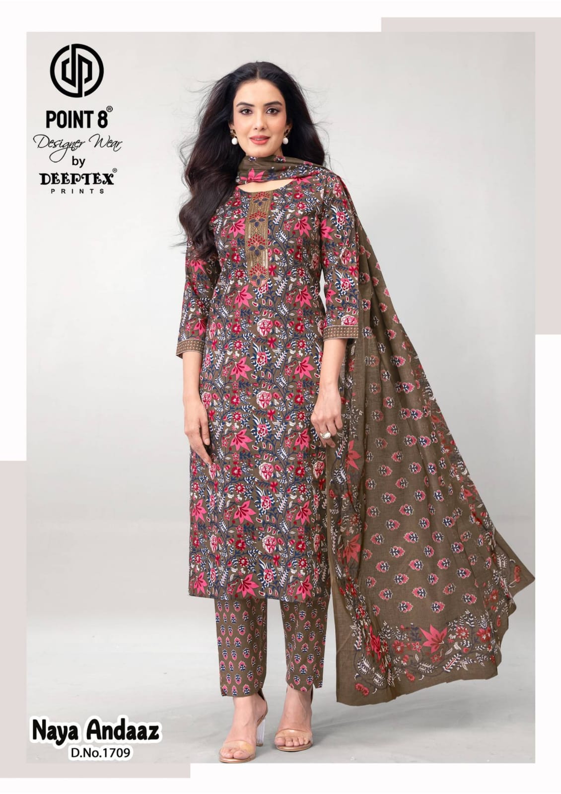 Deeptex Point 8 Naya Andaaz 17 Readymade Dress Catalog collection 9
