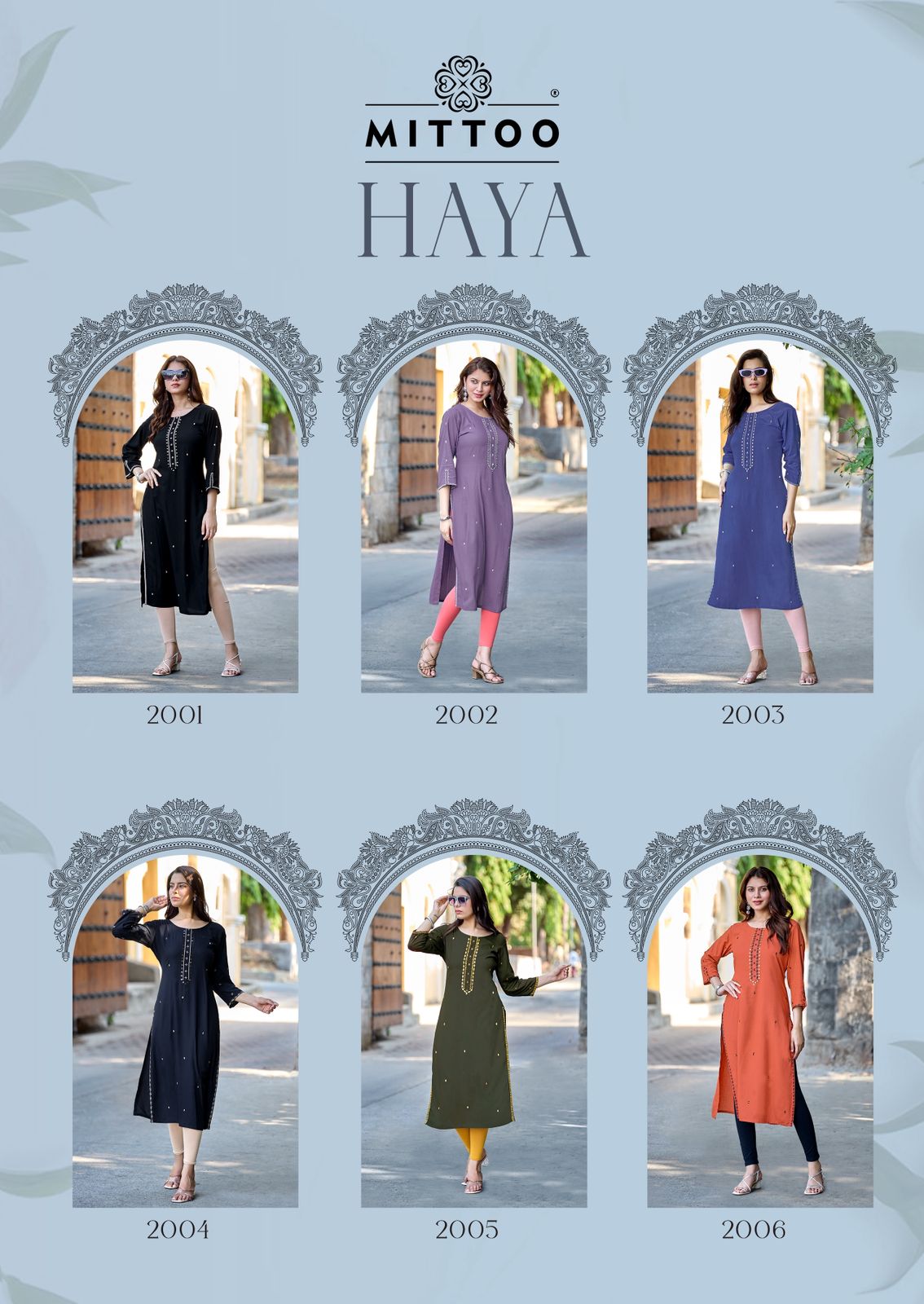 Mittoo Kurti Haya Rayon Kurtis Catalog collection 1