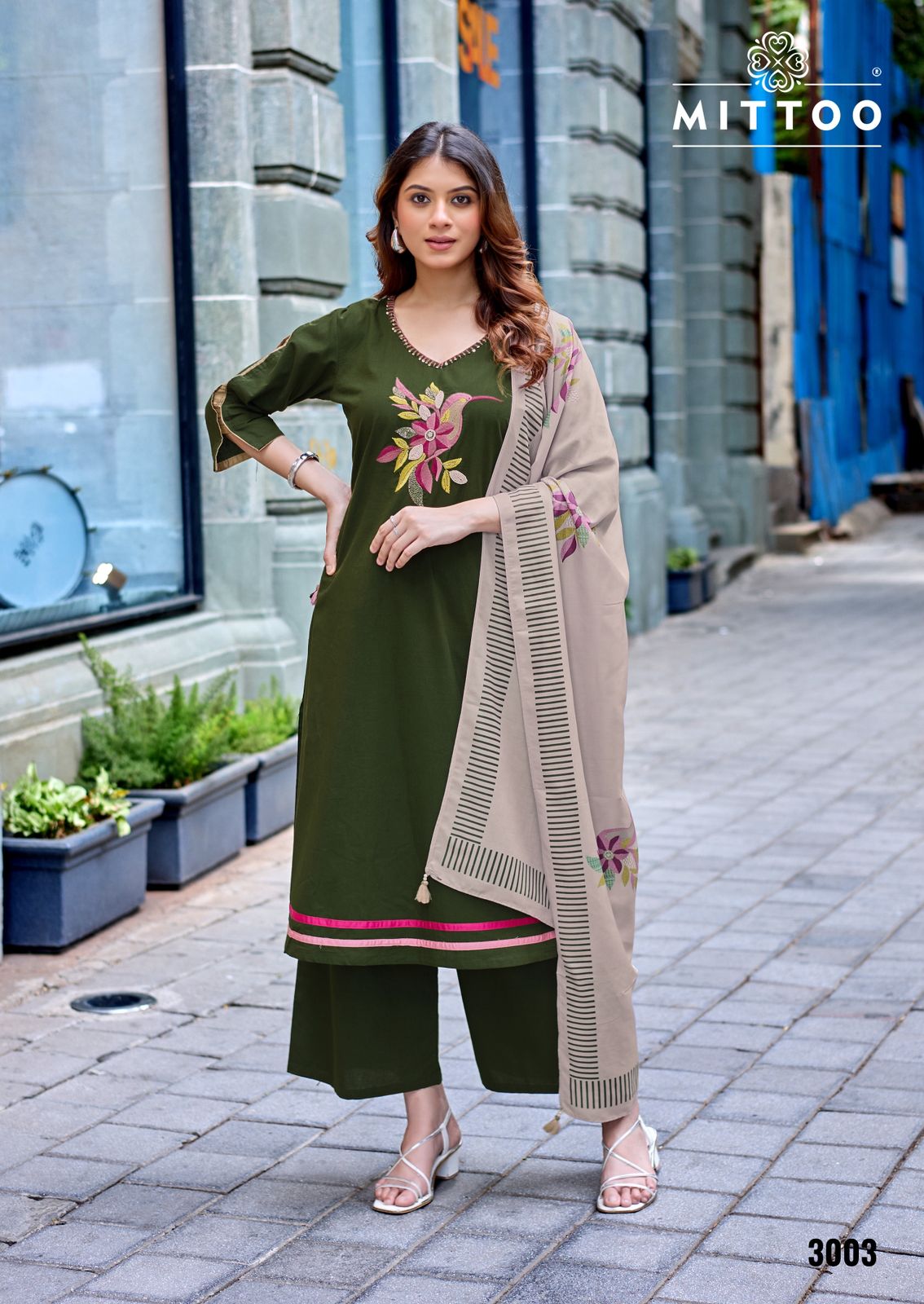 Mittoo Kurti Resham Cotton Salwar Kameez Catalog collection 2