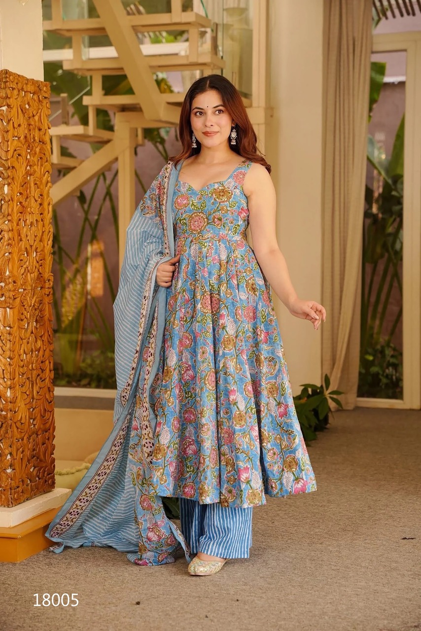 Clora Vol 18 Printed Salwar Kameez Catalog collection 6