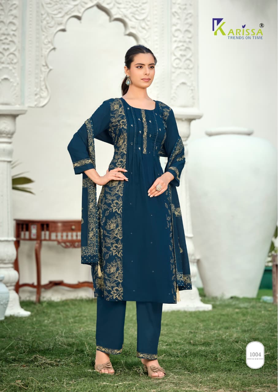 Karissa Mannat Cotton Salwar Kameez Catalog collection 1