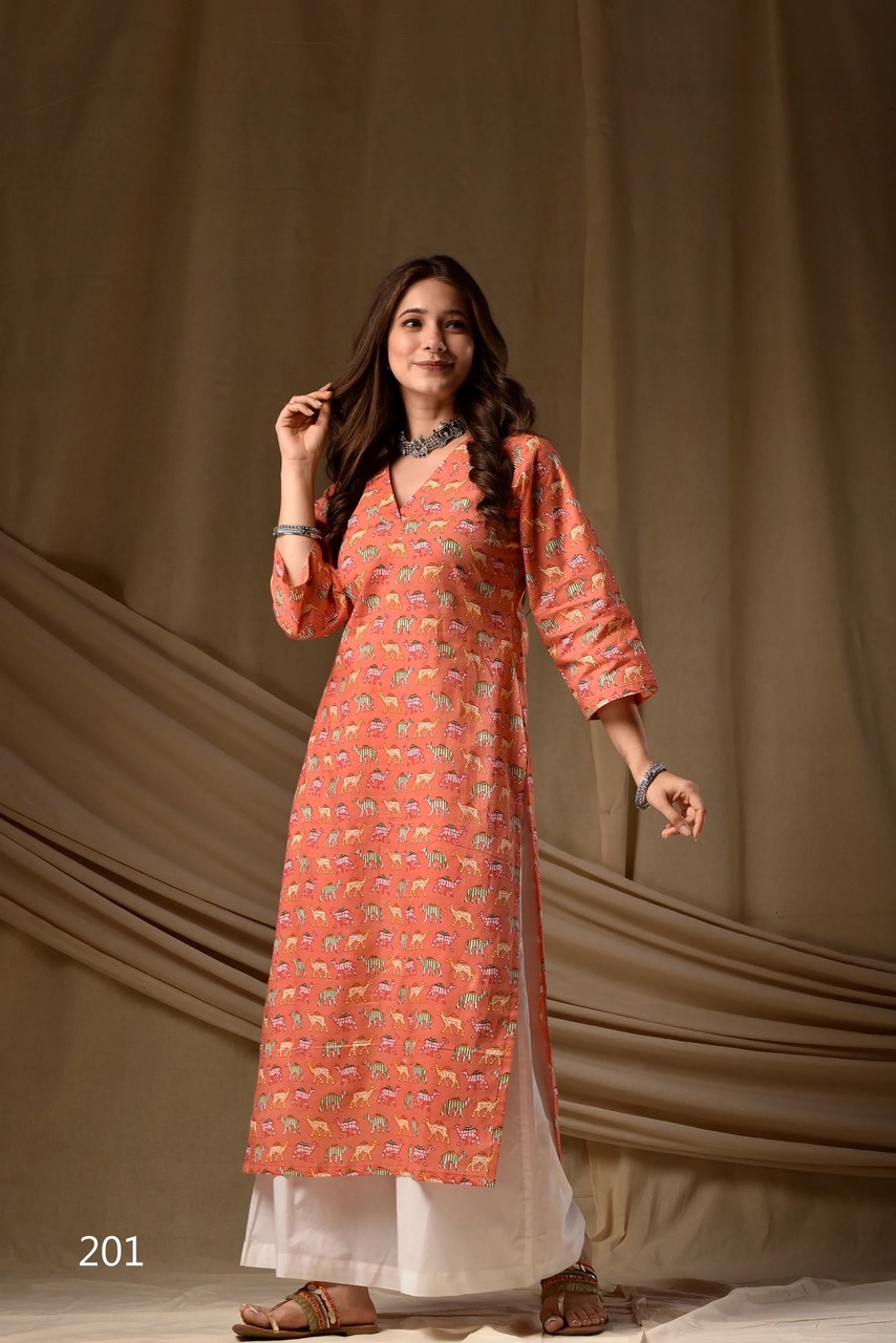 IRA Fashion Vol 2 Rayon Kurti Catalog collection 9
