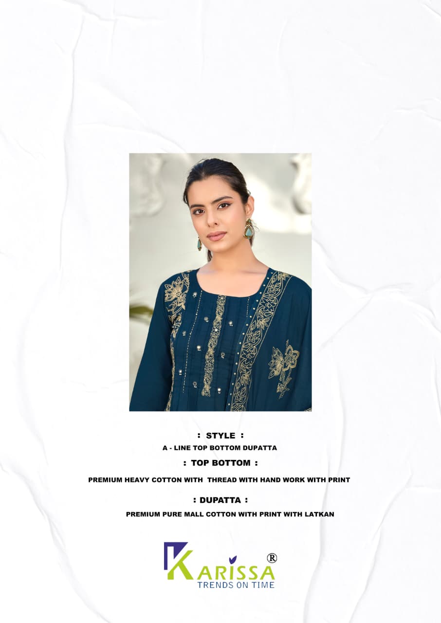 Karissa Mannat Cotton Salwar Kameez Catalog collection 9