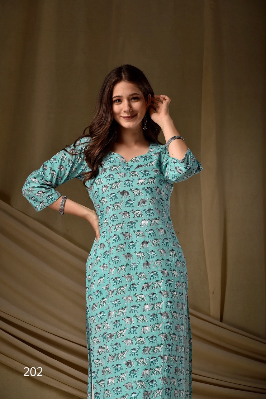 IRA Fashion Vol 2 Rayon Kurti Catalog collection 7