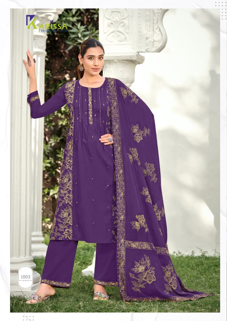Karissa Mannat Cotton Salwar Kameez Catalog collection 4