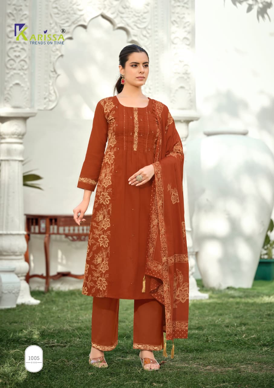 Karissa Mannat Cotton Salwar Kameez Catalog collection 6
