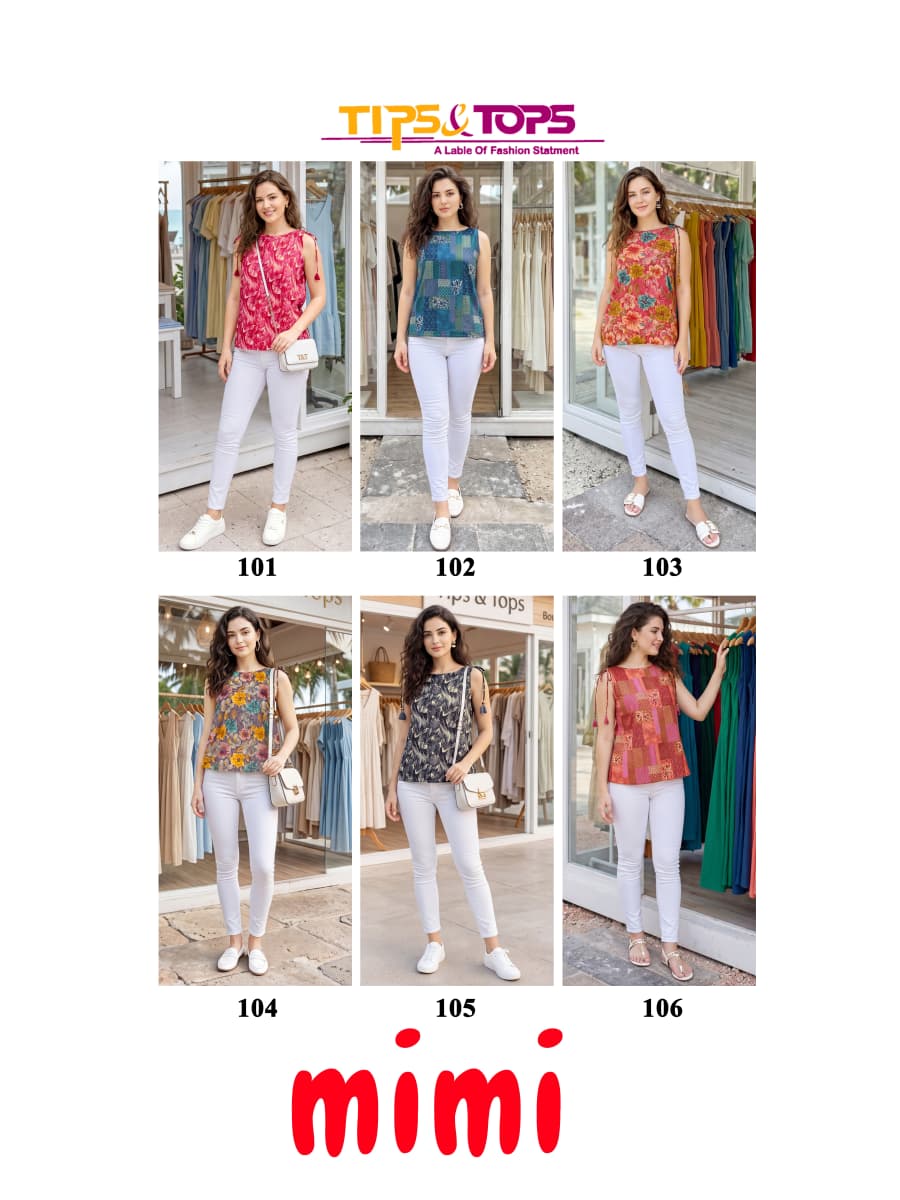 Tips And Tops Mimi Ladies Tops Catalog collection 3