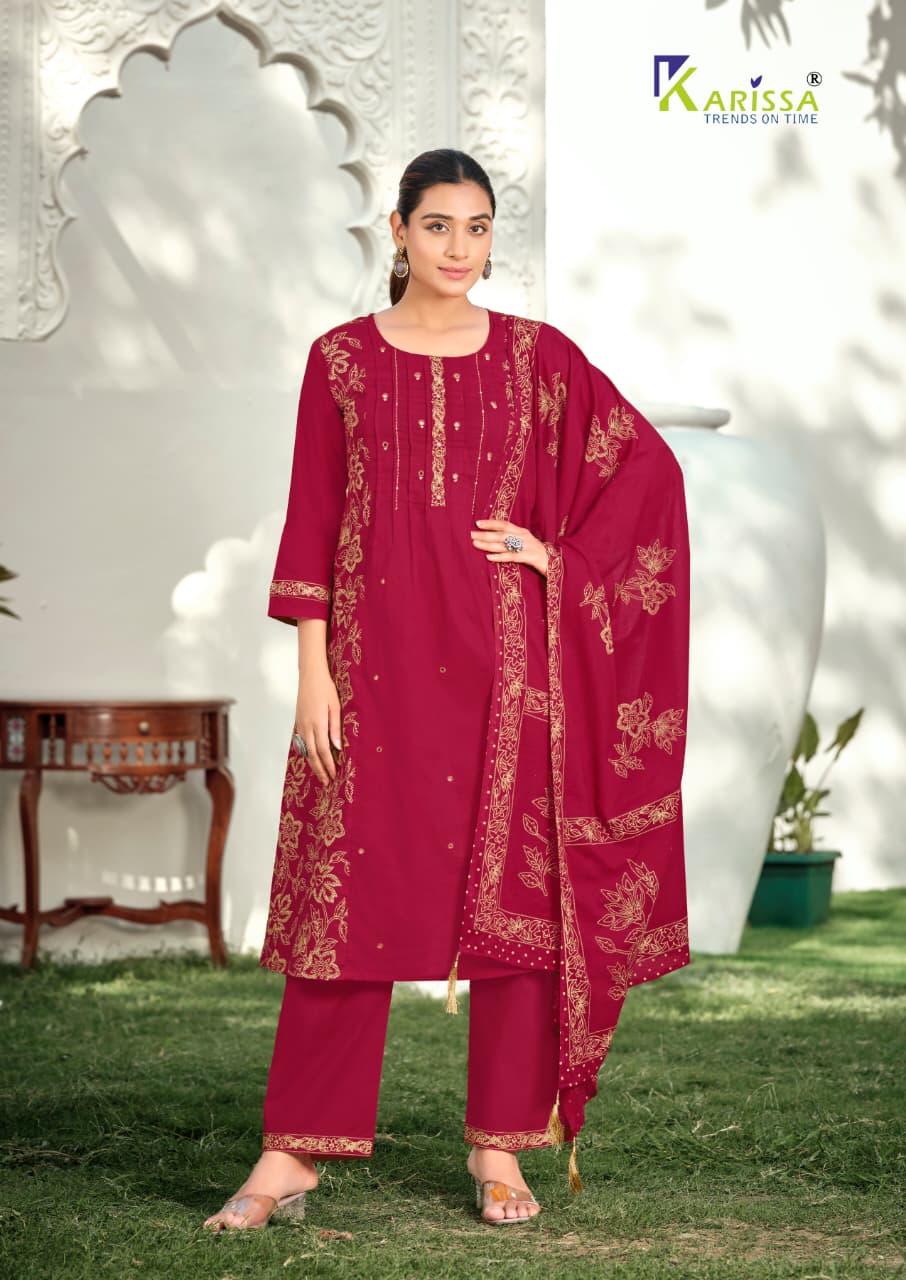 Karissa Mannat Cotton Salwar Kameez Catalog collection 7