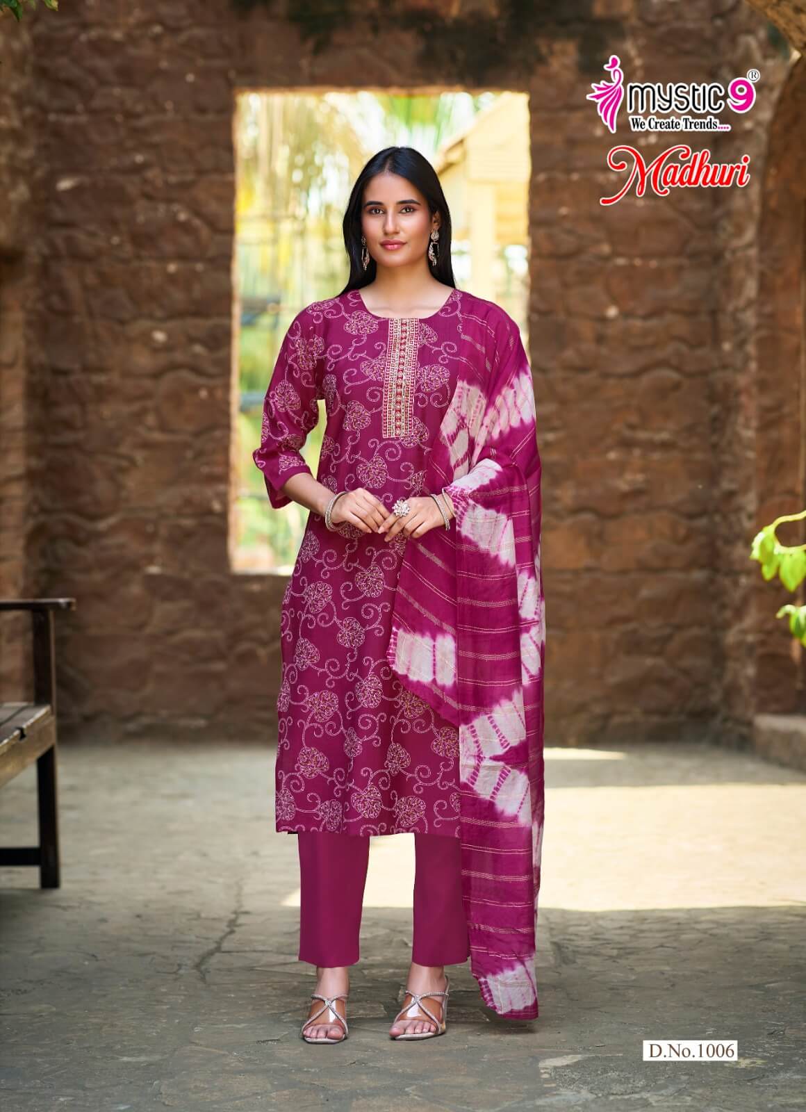 Mystic 9 Madhuri Readymade Dress Catalog collection 13