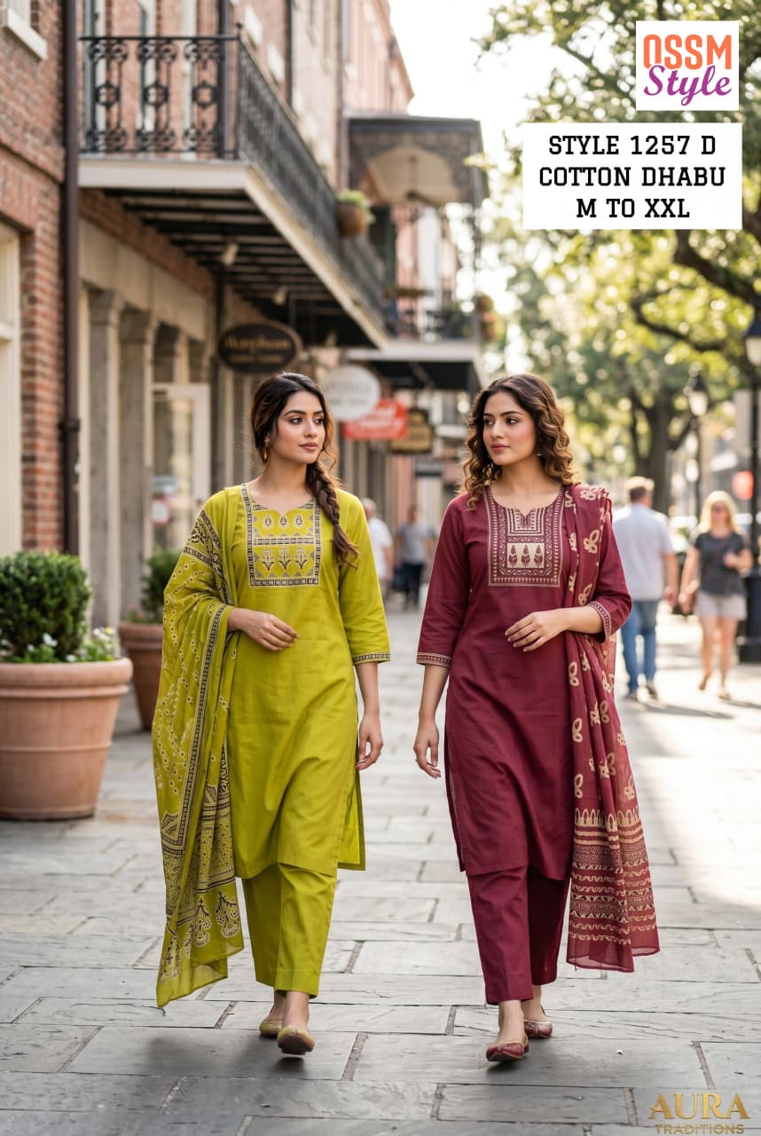 Ossm Style 1257D Readymade Dress Catalog collection 1