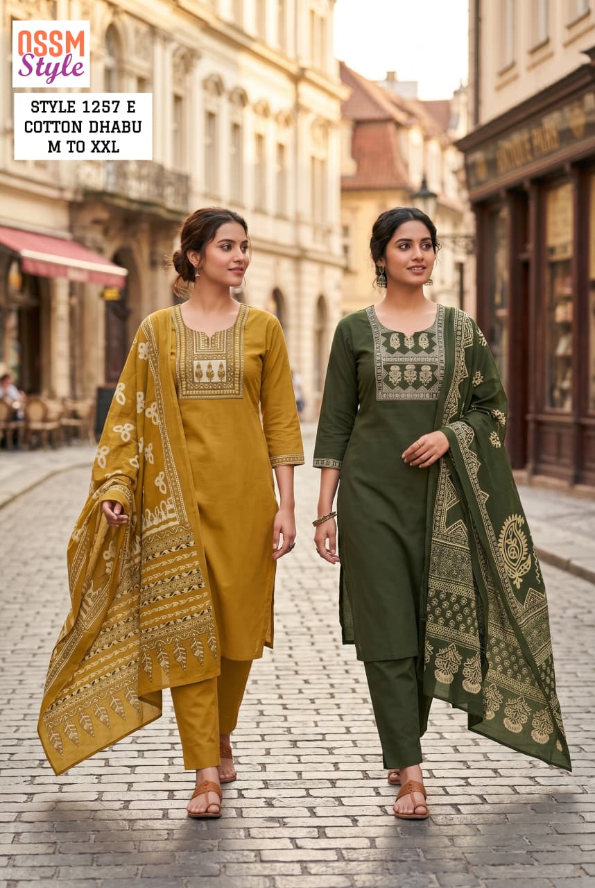 Ossm Style 1257E Readymade Dress Catalog collection 1