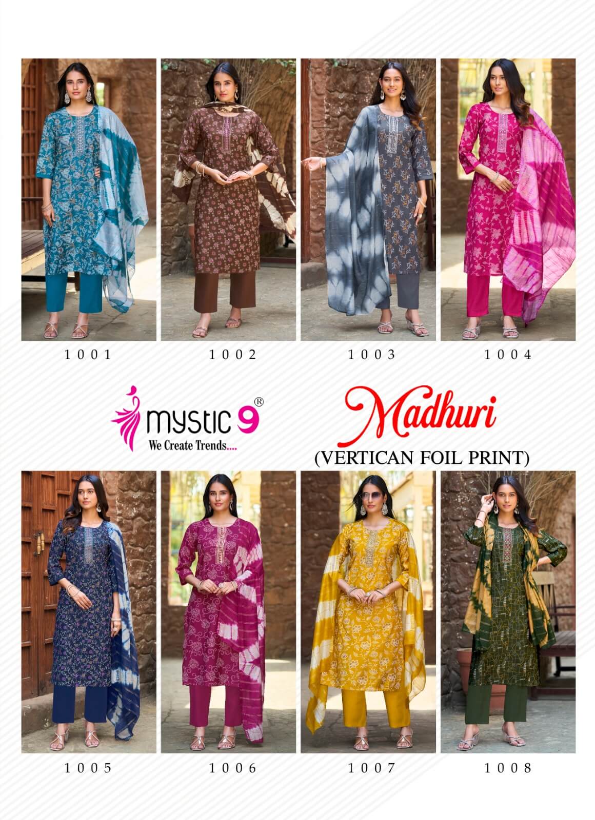 Mystic 9 Madhuri Readymade Dress Catalog collection 4