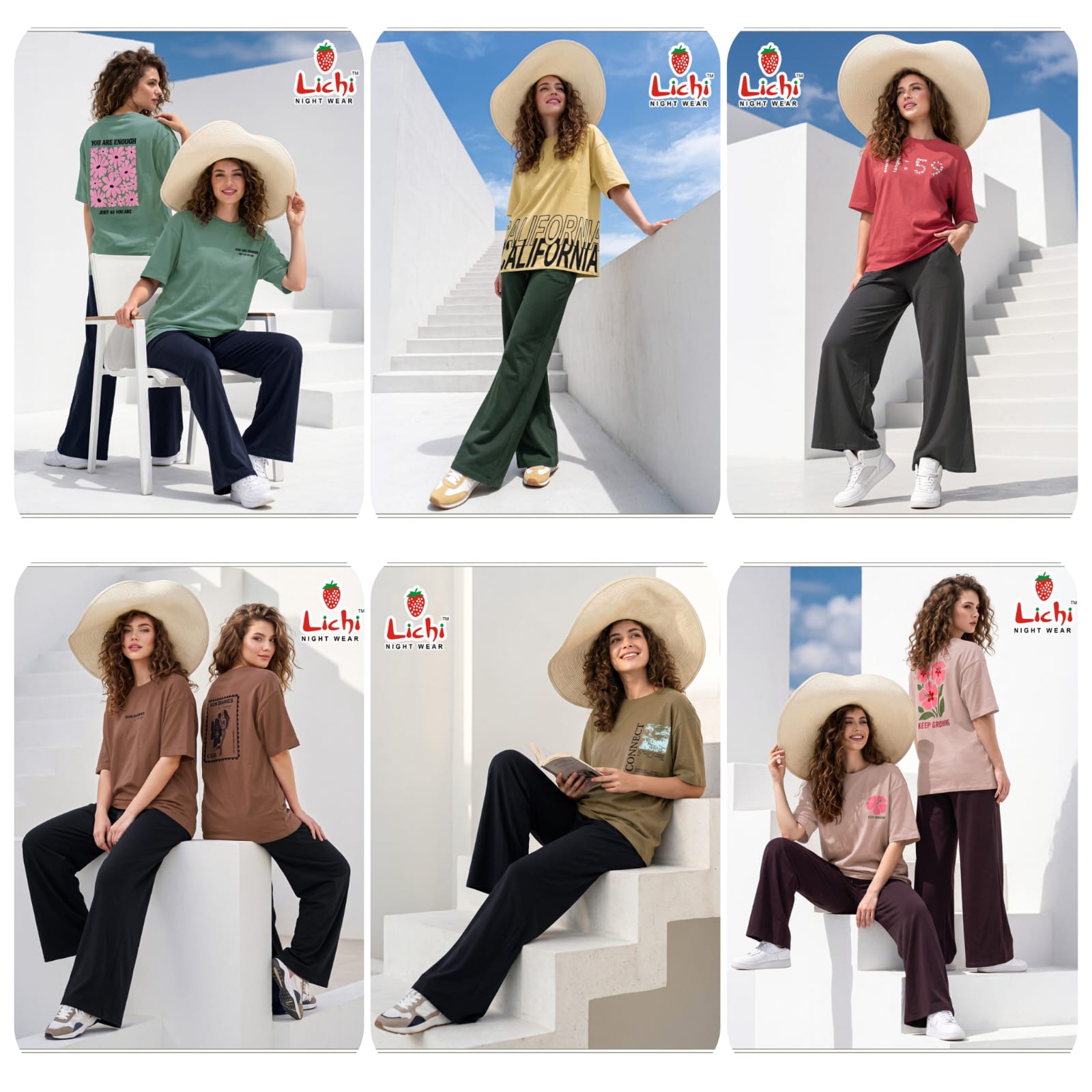 Lichi Kaira Night Wear Co Ord Set Catalog collection 1