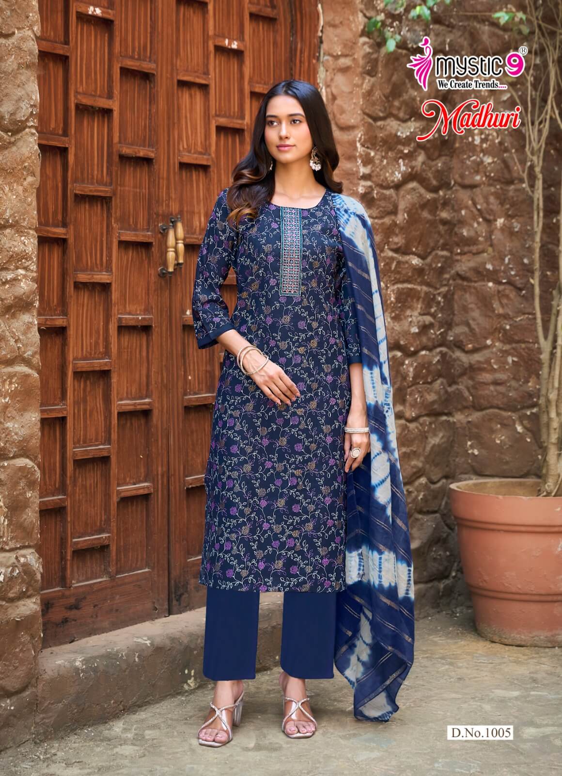 Mystic 9 Madhuri Readymade Dress Catalog collection 8