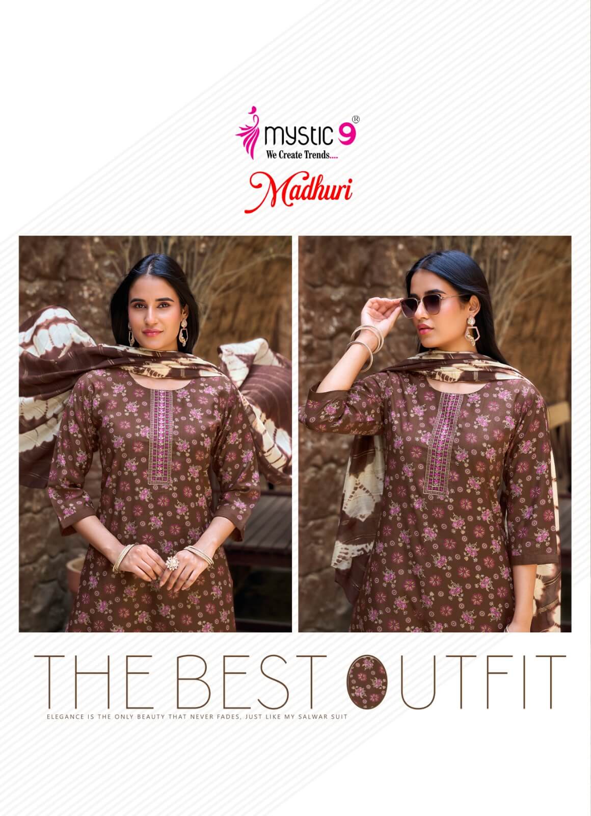 Mystic 9 Madhuri Readymade Dress Catalog collection 9