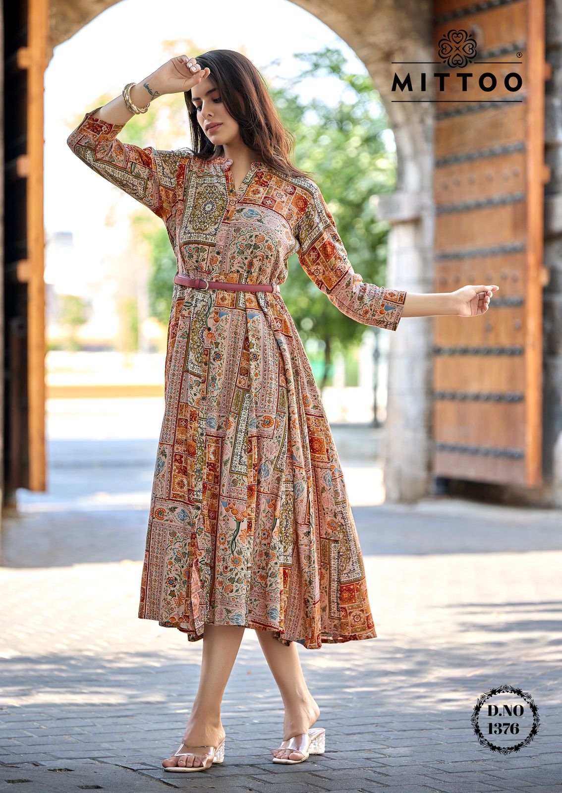 Mittoo Kurti Belt Vol 26 One Piece Dress Catalog collection 5