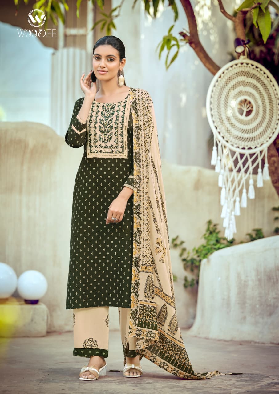 Woodee Rangoli Readymade Dress Catalog at Wholesale Rate collection 9