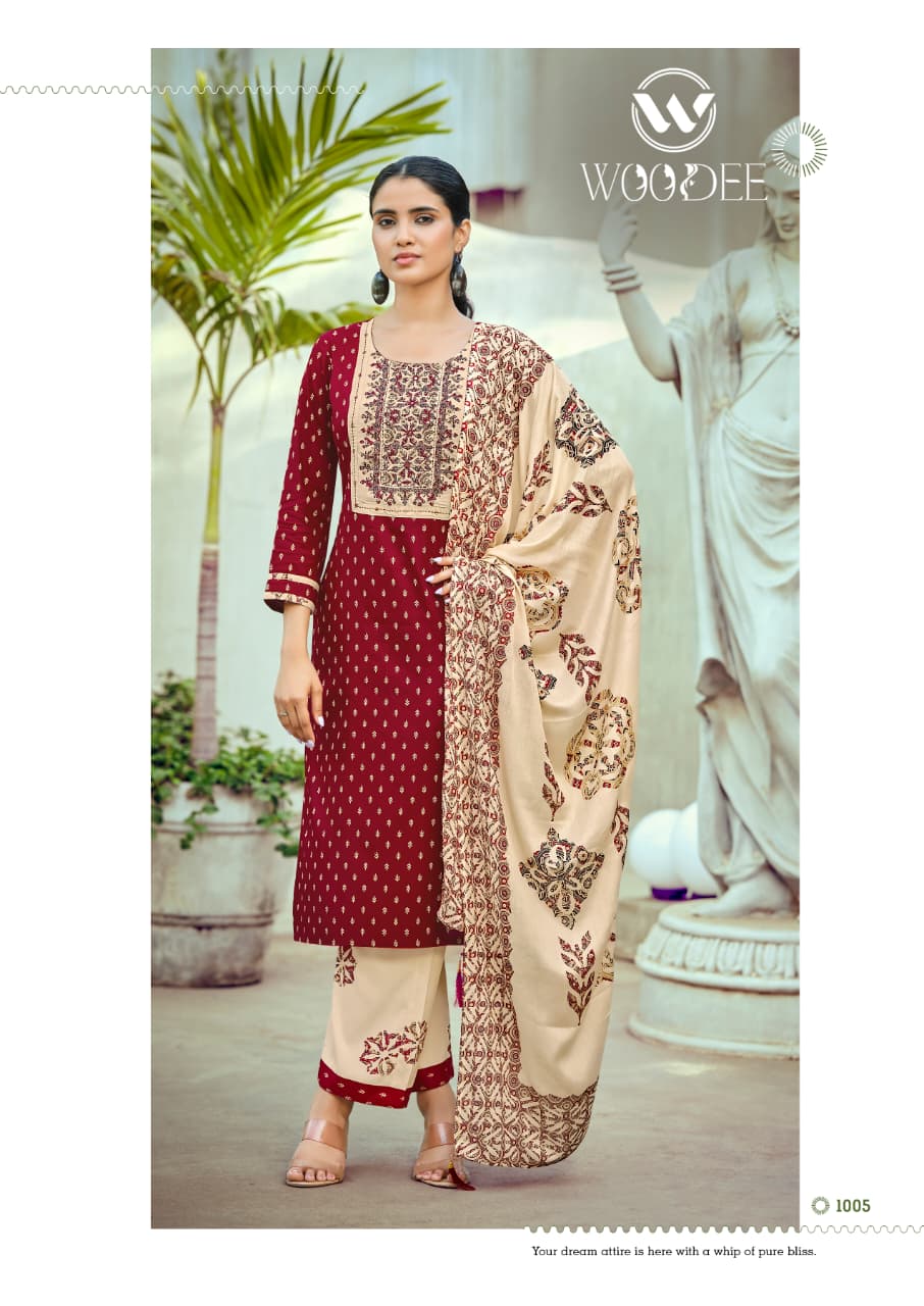 Woodee Rangoli Readymade Dress Catalog at Wholesale Rate collection 5