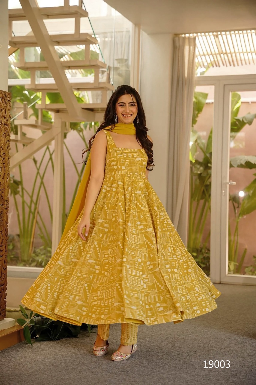 Clora Vol 19 Printed Salwar Kameez Catalog collection 7