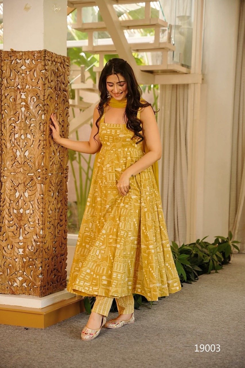 Clora Vol 19 Printed Salwar Kameez Catalog collection 4