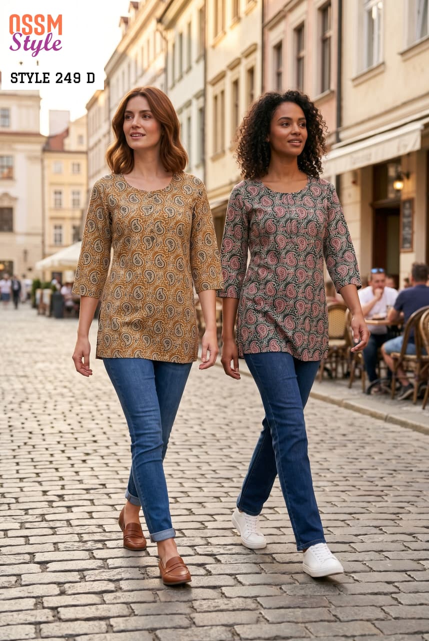 Ossm Style 249D Ladies Tops Size Set collection 1
