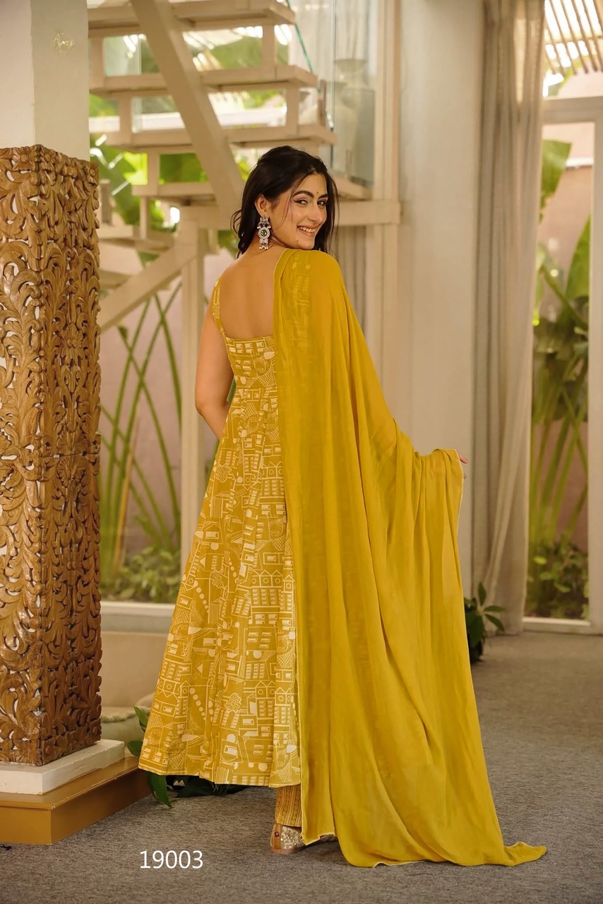 Clora Vol 19 Printed Salwar Kameez Catalog collection 6