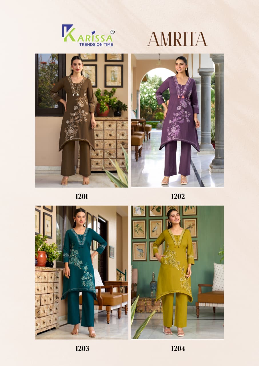 Karissa Amrita Co Ord Set Catalog collection 5