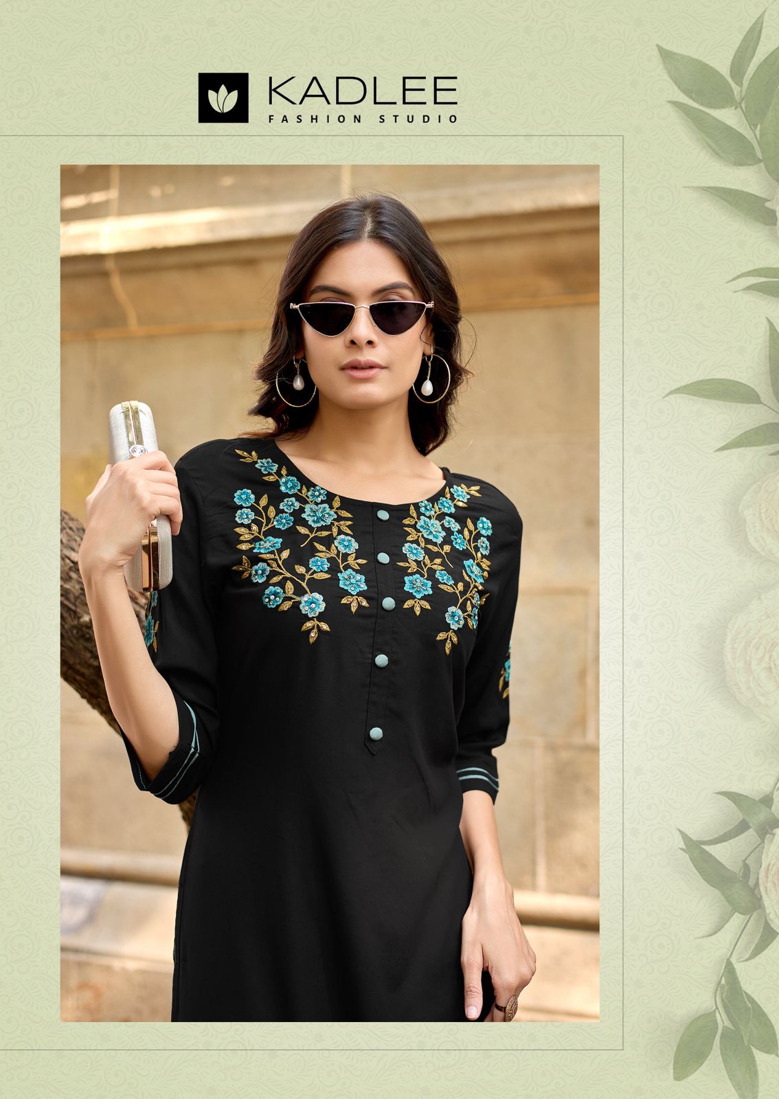 Kadlee Suchitra Rayon Kurti Catalog collection 4