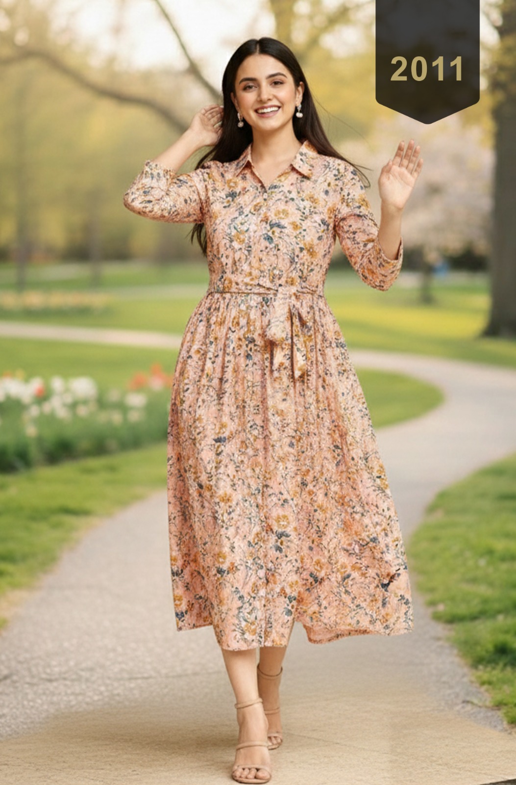 Aarvee Creation Flory Vol 3 One Piece Dress Catalog collection 5