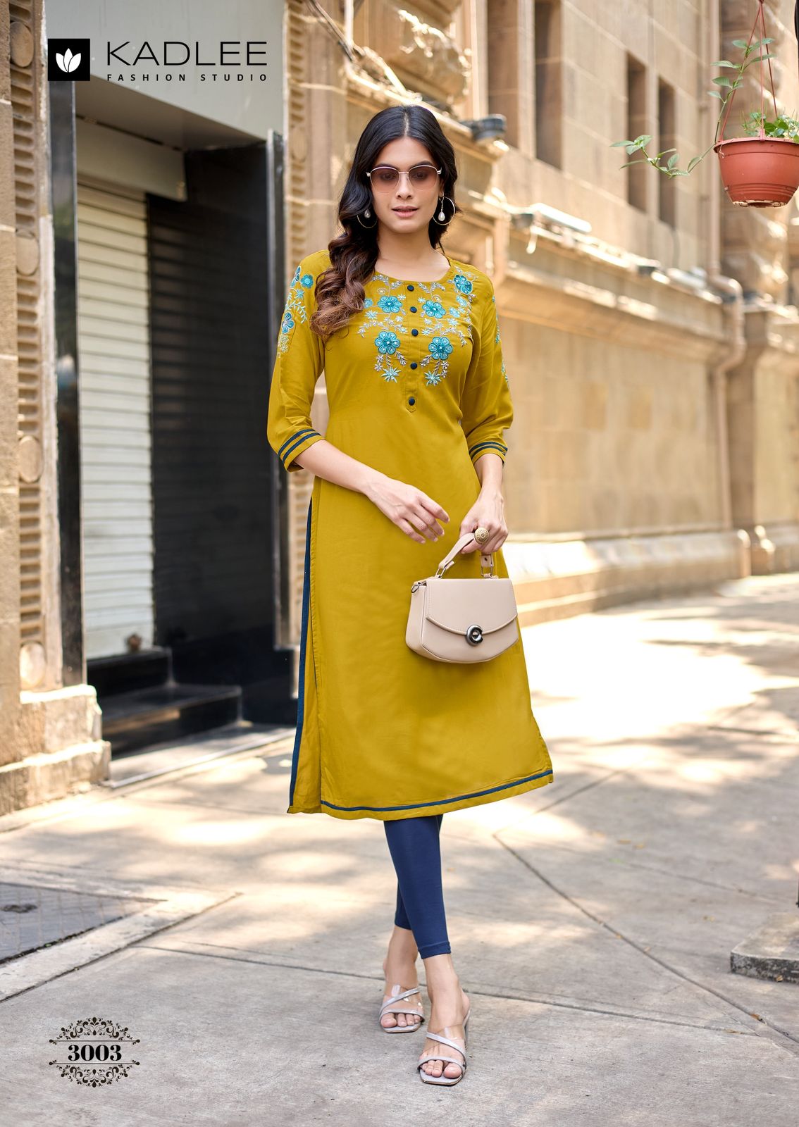 Kadlee Suchitra Rayon Kurti Catalog collection 6