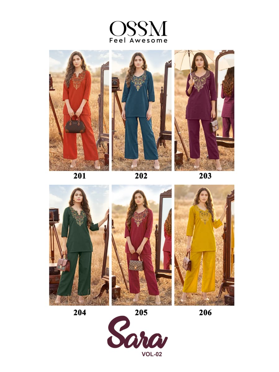 Ossm Sara Vol 2 Co Ord Set Catalog collection 7