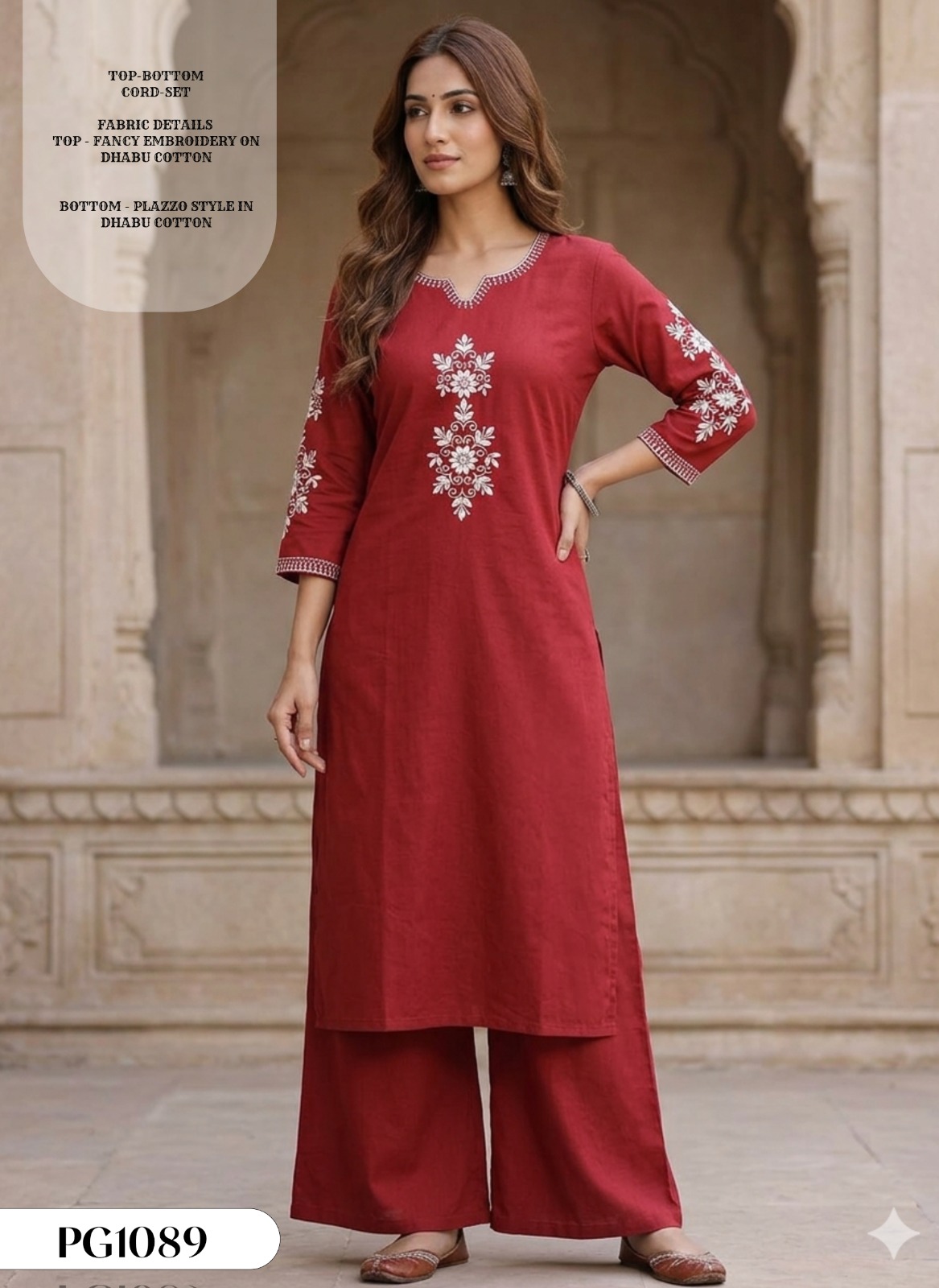 Pragyan PG1088 Kurti Palazzo Set Size Set collection 7
