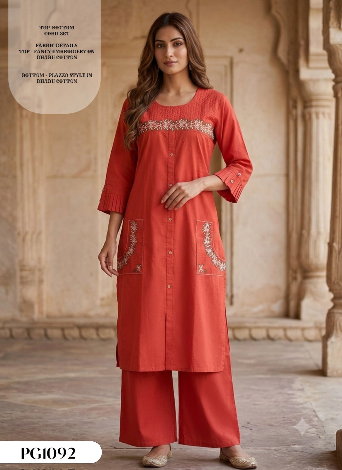 Pragyan PG1088 Kurti Palazzo Set Size Set collection 4