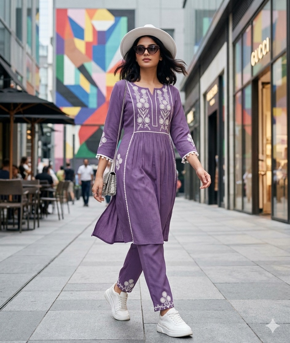 Aarvee Creation Miss Nova Kurtis With Bottom Catalog collection 4