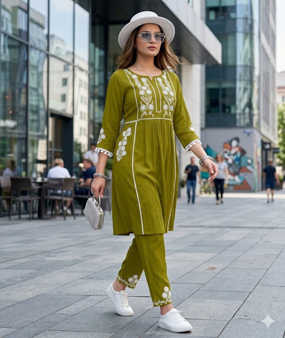 Aarvee Creation Miss Nova Kurtis With Bottom Catalog collection 1