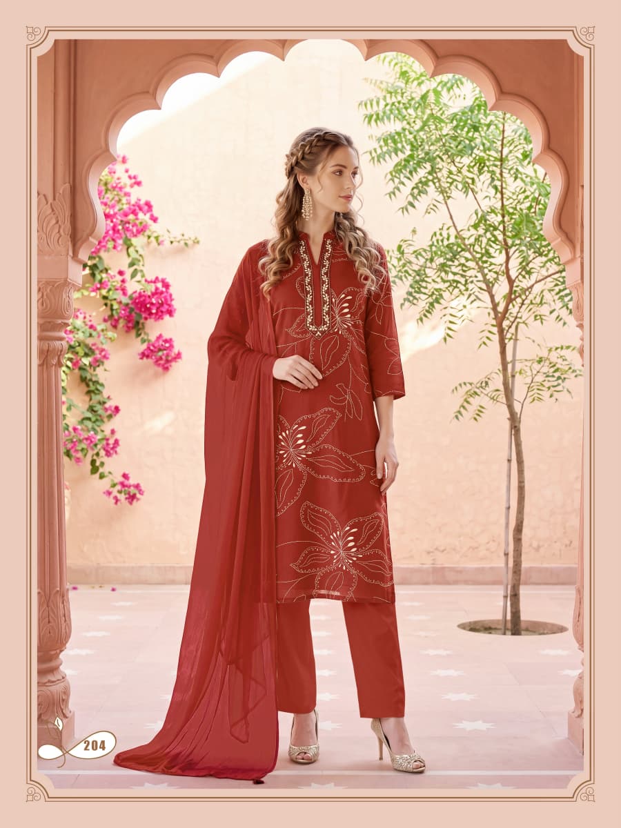 Ossm Mahima Vol 2 Printed Salwar Kameez Catalog collection 5