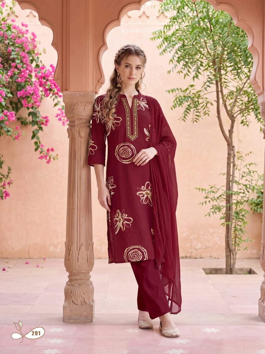 Ossm Mahima Vol 2 Printed Salwar Kameez Catalog collection 6