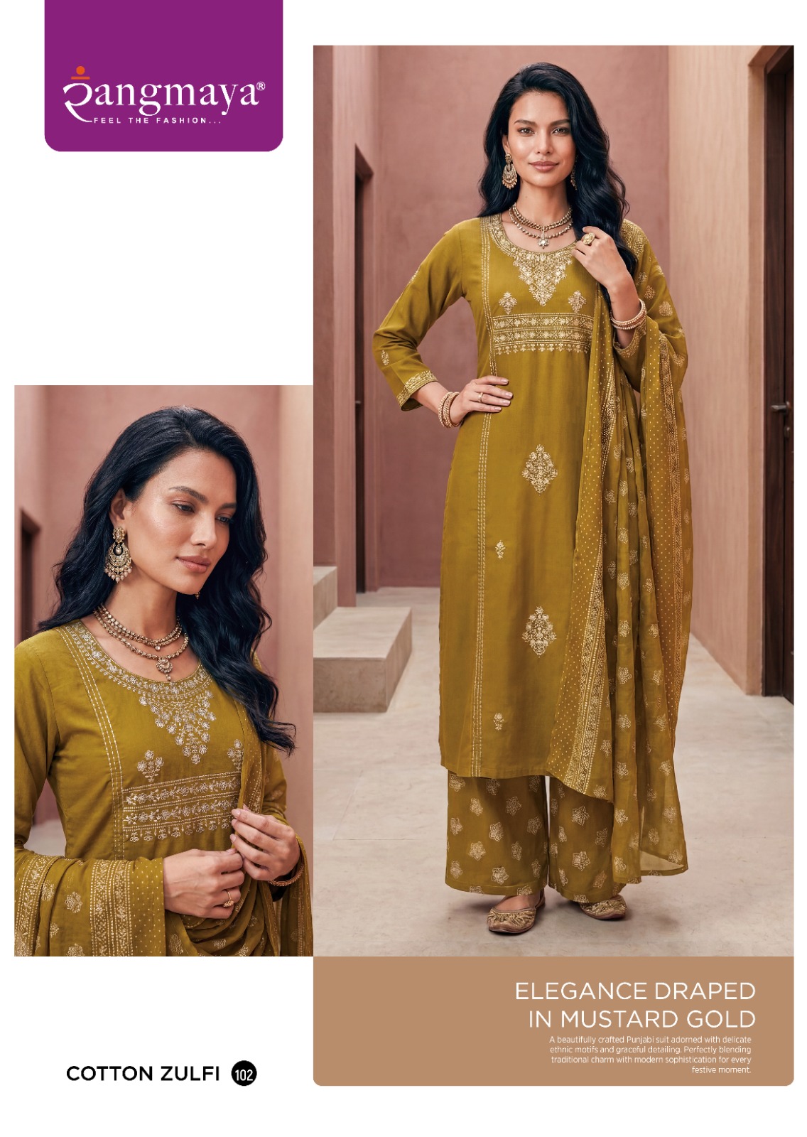 Rangmaya Cotton Zulfi Readymade Dress Catalog collection 5