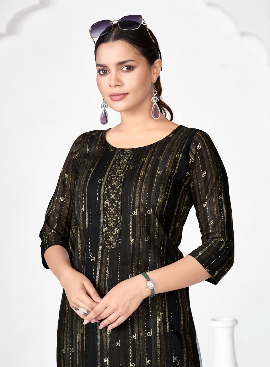 Radhika Lifestyle Alisha Vol 8 Rayon Kurti Catalog collection 2