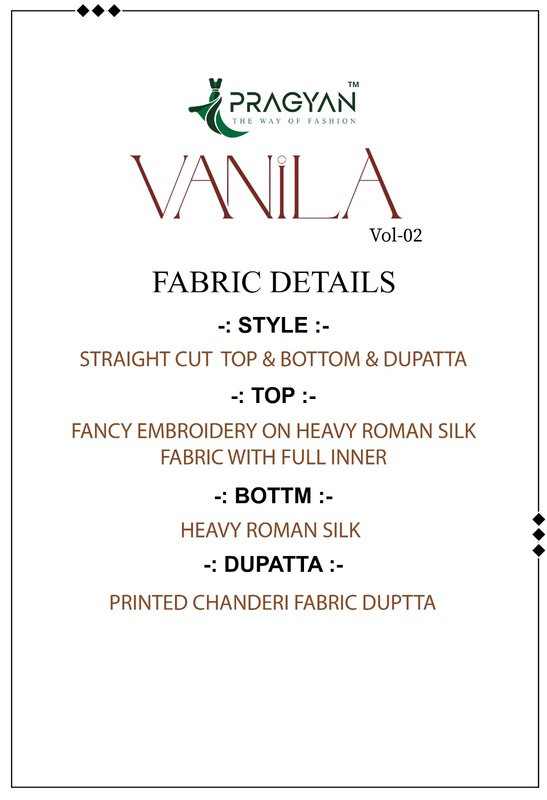 Pragyan Vanilal 2 Embroidery Salwar Kameez Catalog collection 8