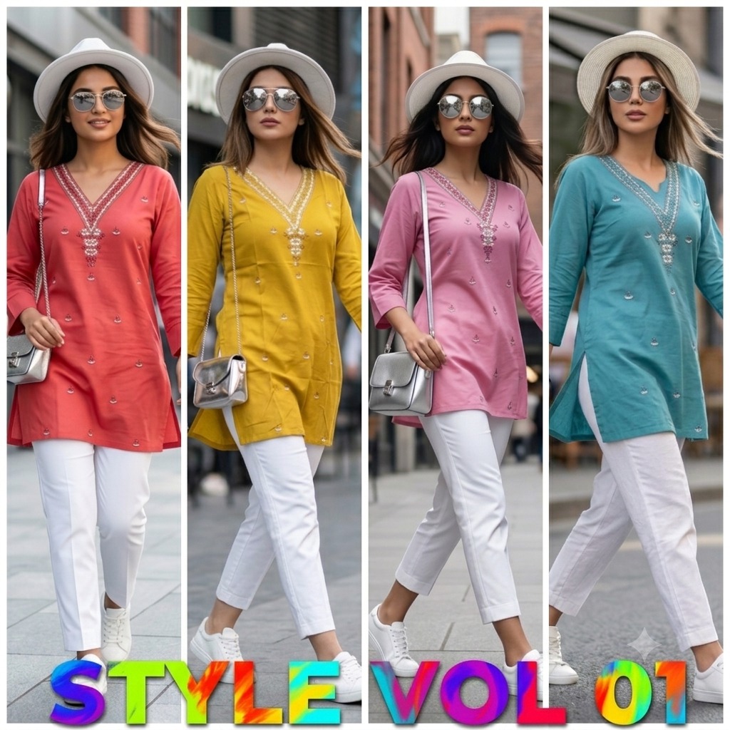 Aarvee Creation Style Vol 01 Ladies Tops Catalog collection 4