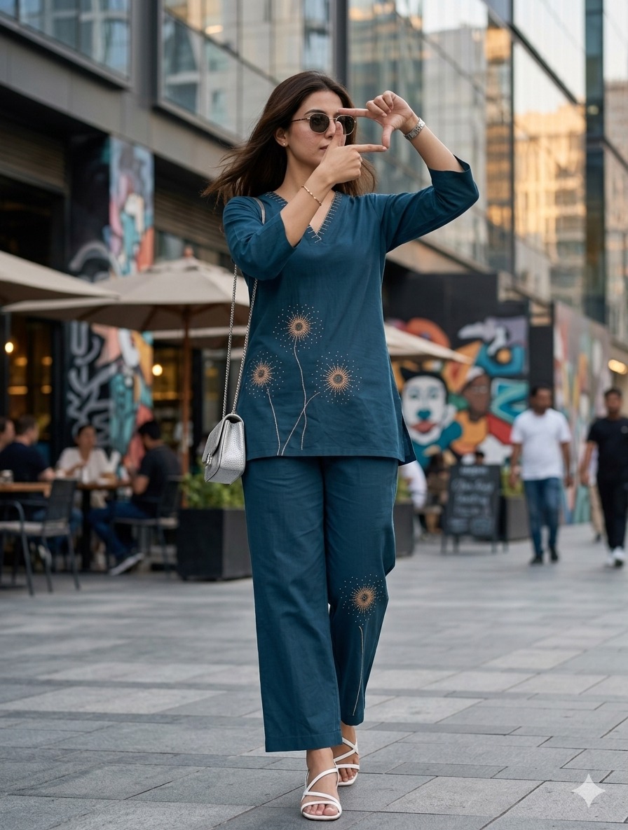 Aarvee Creation Lifestyle Co Ord Set Size Set collection 3