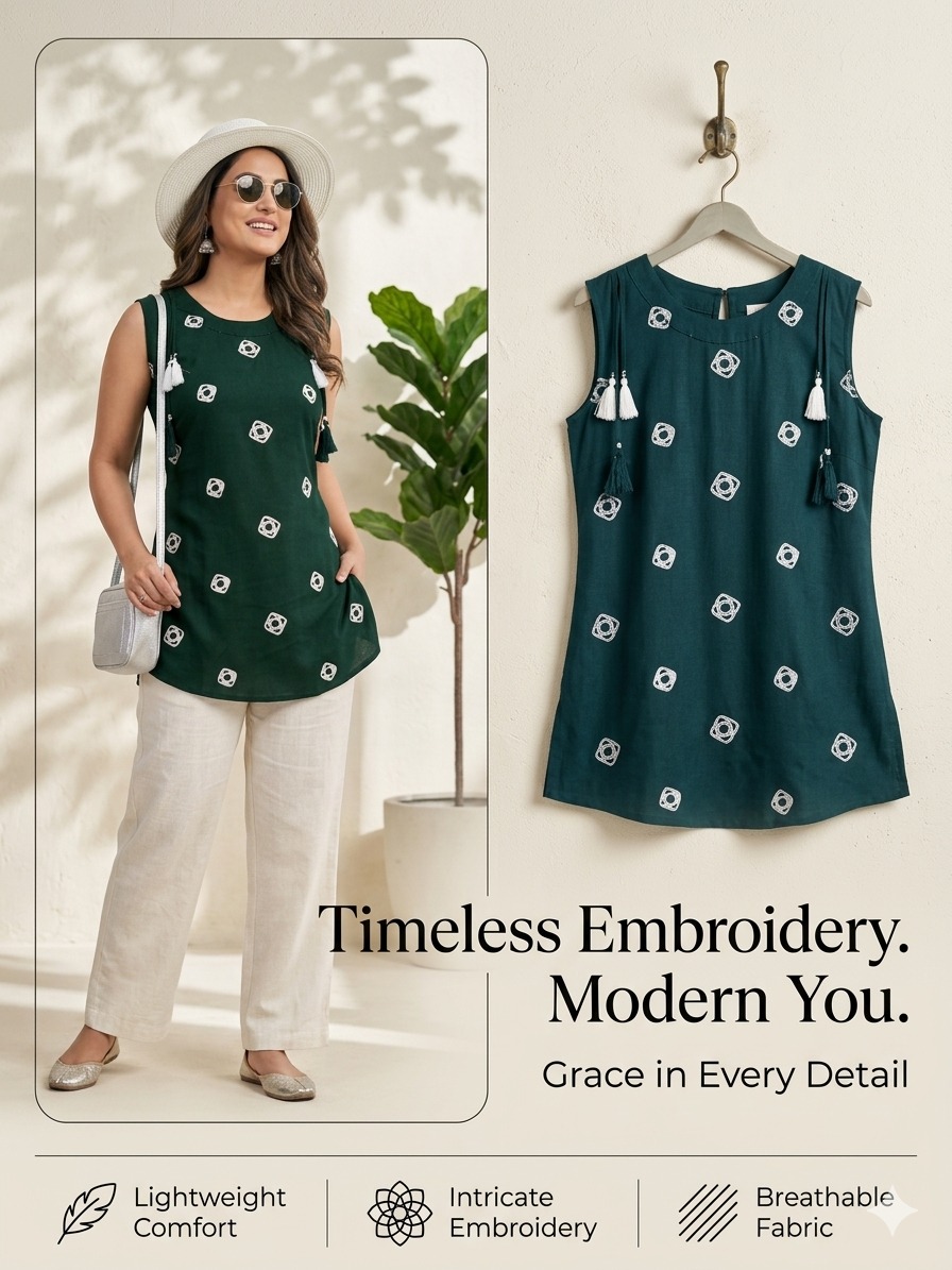 Aarvee Creation Liva Ladies Tops Size Set collection 4