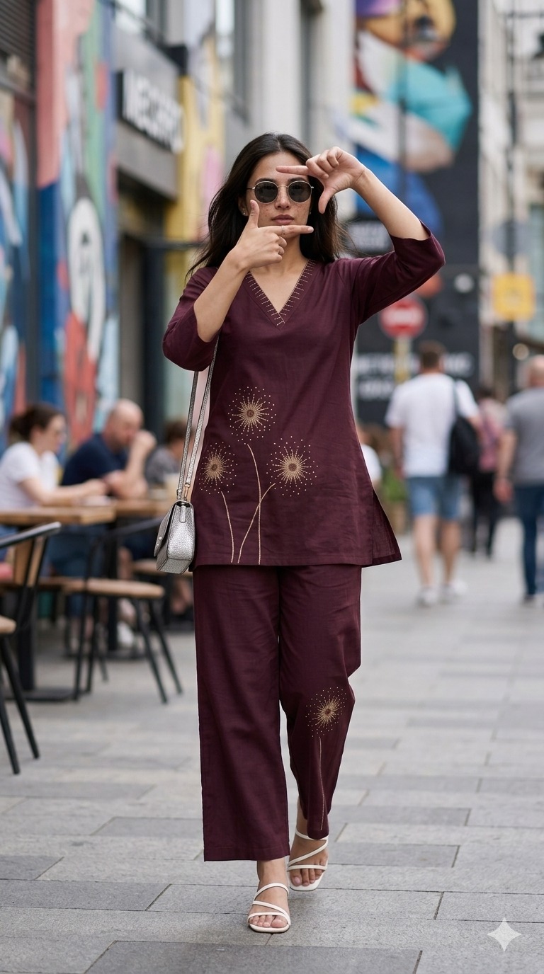 Aarvee Creation Lifestyle Co Ord Set Size Set collection 2