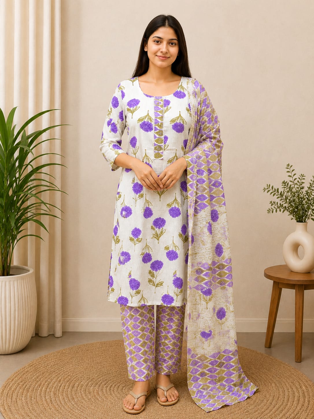 Aarvee Creation Interlock Readymade Dress Size Set collection 8