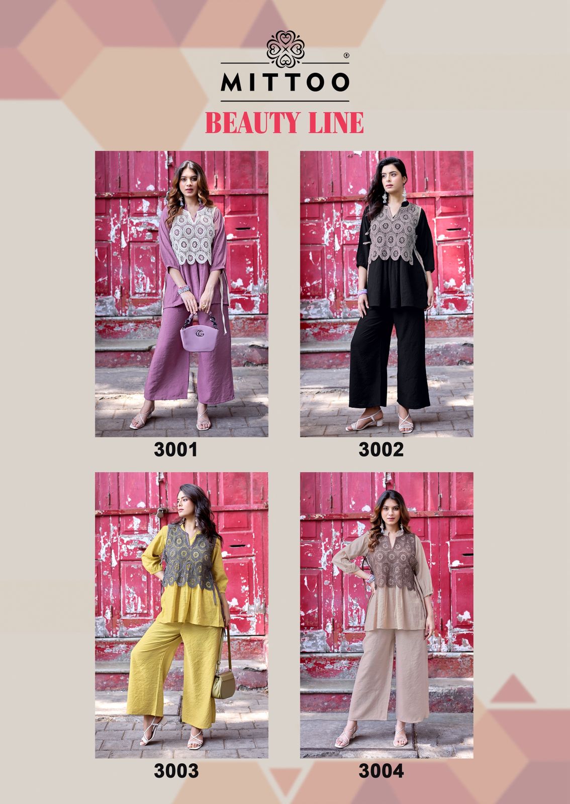 Mittoo Kurti Beauty Line Kurtis With Bottom Catalog collection 1