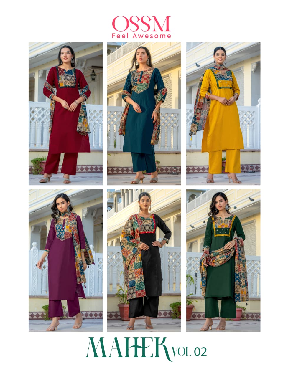 Ossm Mahek Vol 2 Readymade Dress Catalog collection 6