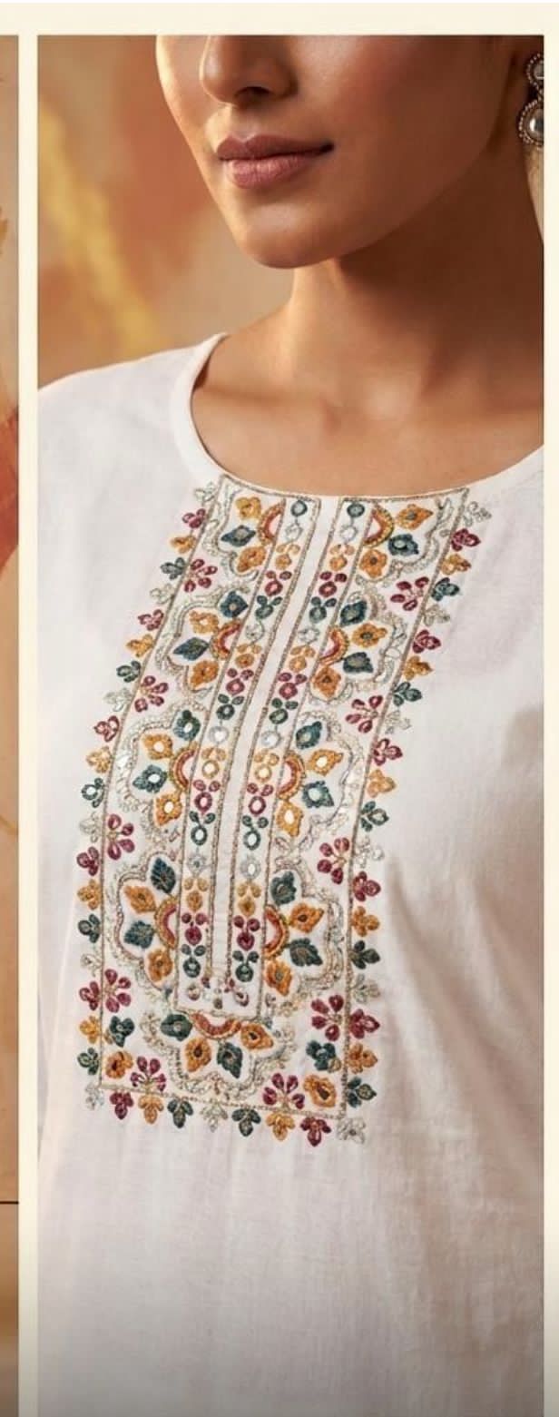 Aarvee Creation White Ladies Tops Size Set collection 2