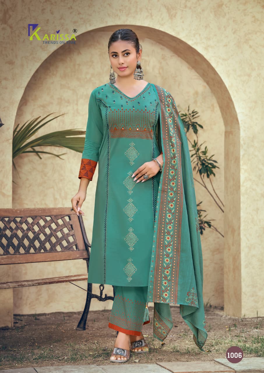 Karissa Kanika Cotton Salwar Kameez Catalog collection 11