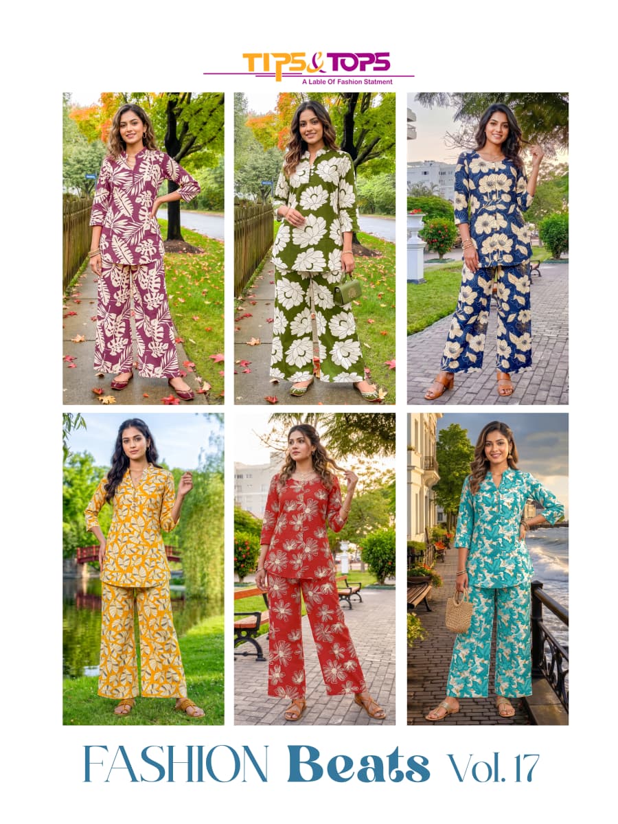 Tips And Tops Fashion Beats Vol 17 Co Ord Set Catalog collection 1